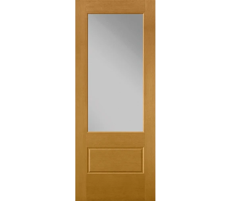 Annapolis 3 Quaters Light Fiberglass Entry Door