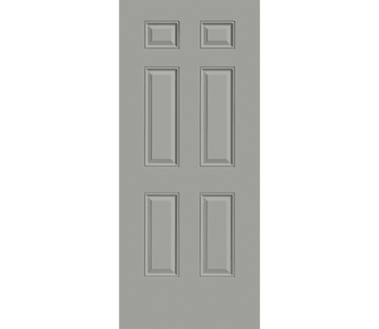 Annapolis 6 Panel Steel Entry Door