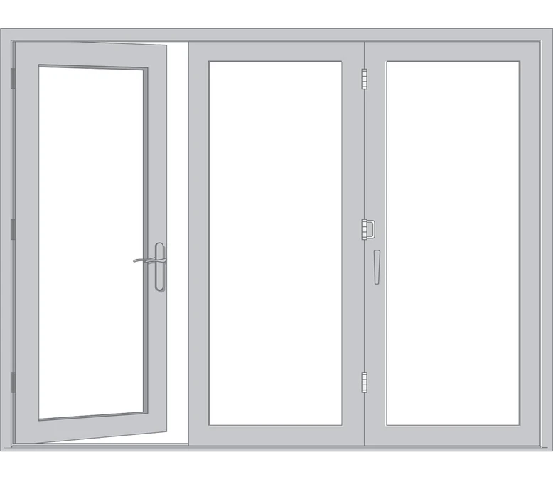 Annapolis Pella Architect Reserve Series Contemporary Bifold Patio Door