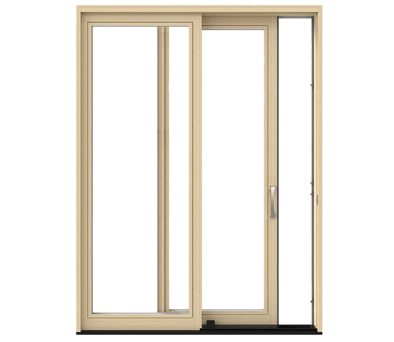 Annapolis Pella Lifestyle Series Wood Sliding Patio Doors