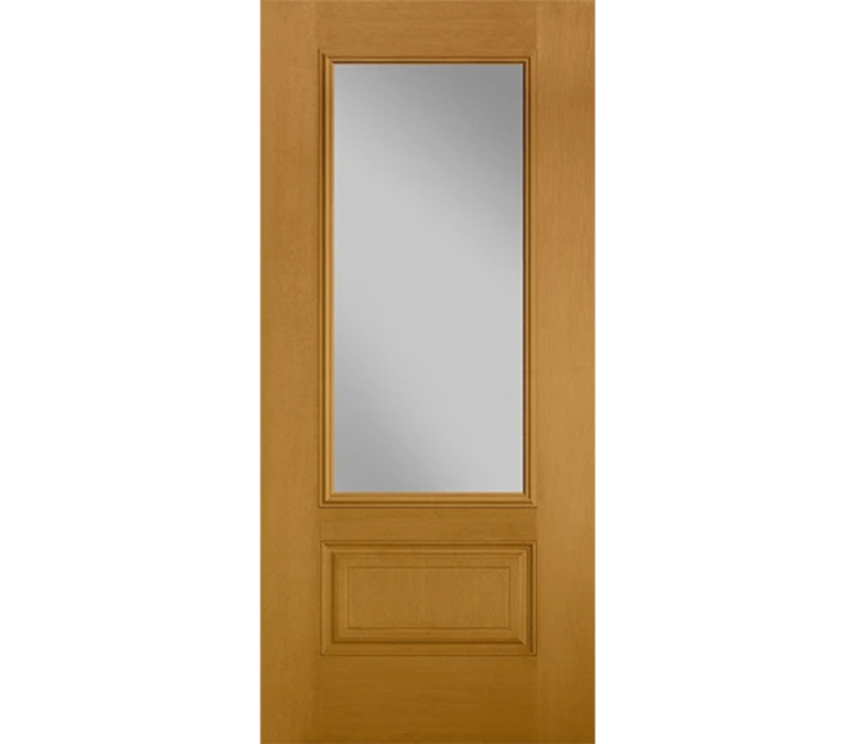 Annapolis Three Quaters light Fiberglass Entry Door